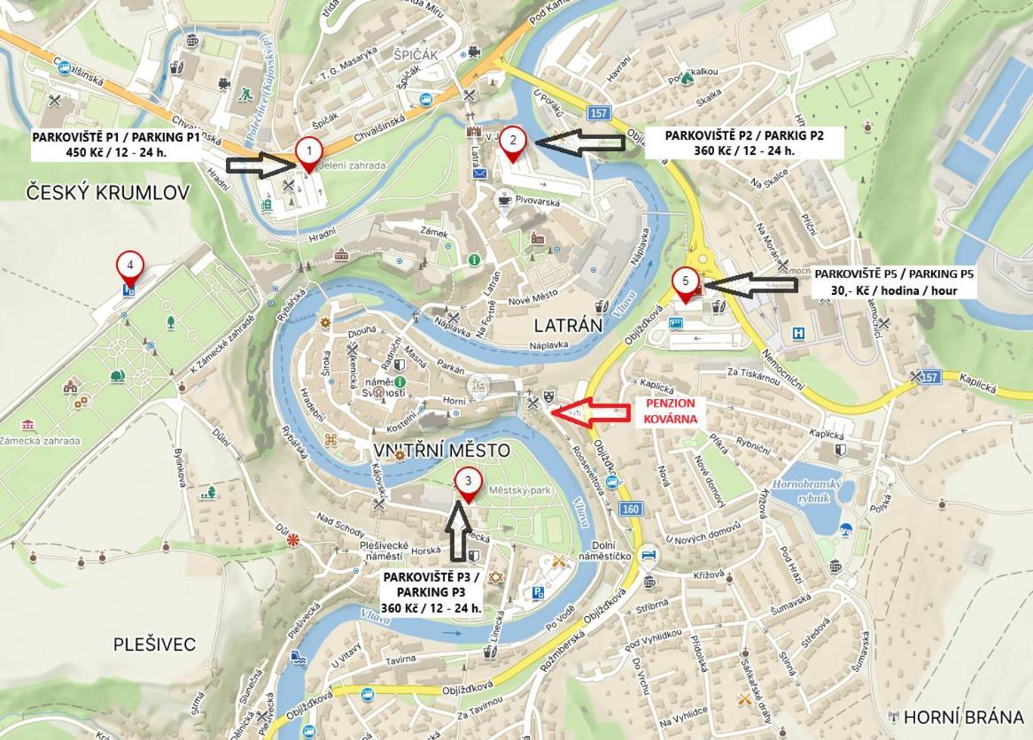 Penzion Kovarna Český Krumlov المظهر الخارجي الصورة